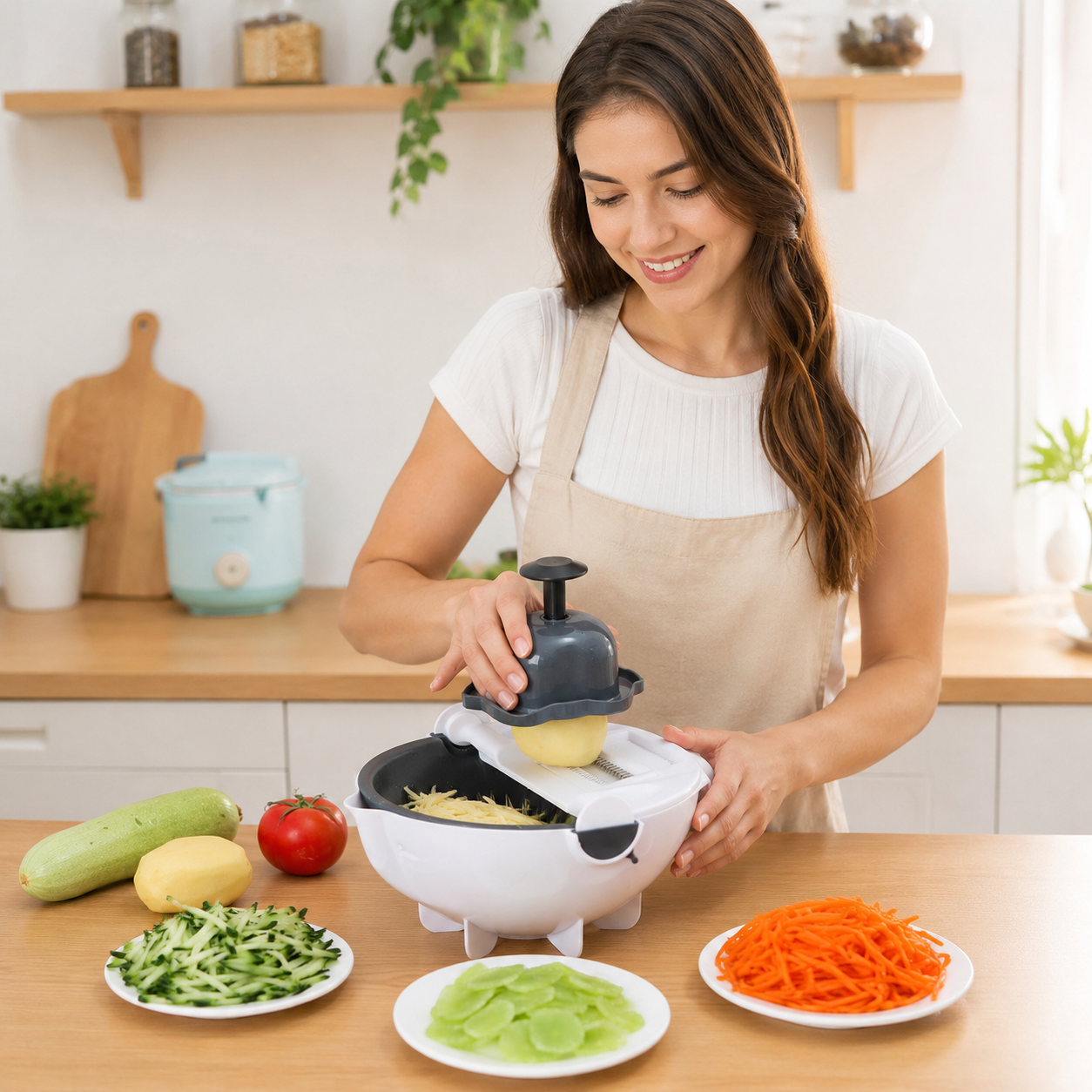 cortador de frutas verduras